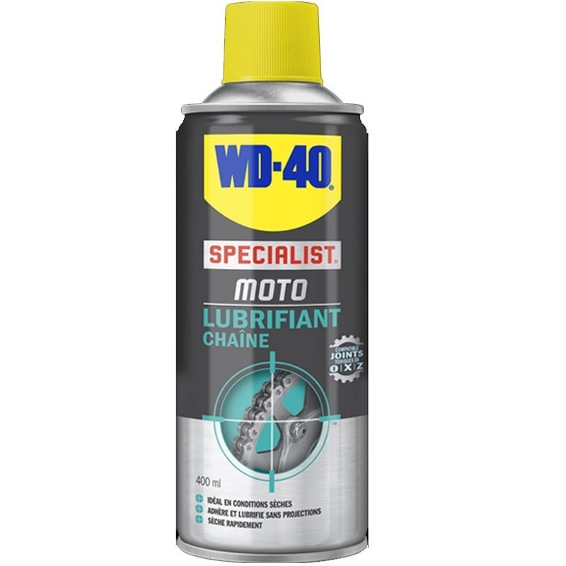 Wd40 moto lubrifiant chaines conditions seches 400ml