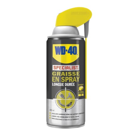 Wd40 specialist graisse en spray longue duree 400ml