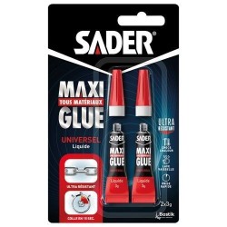 Maxiglue instantanée liquide 2x3g