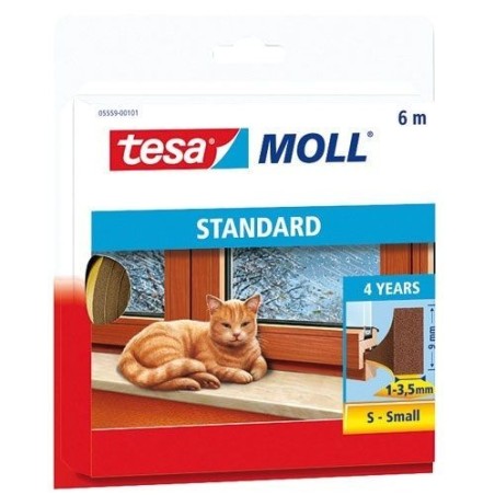 Bourrelet profil standard I 6x9mm brun