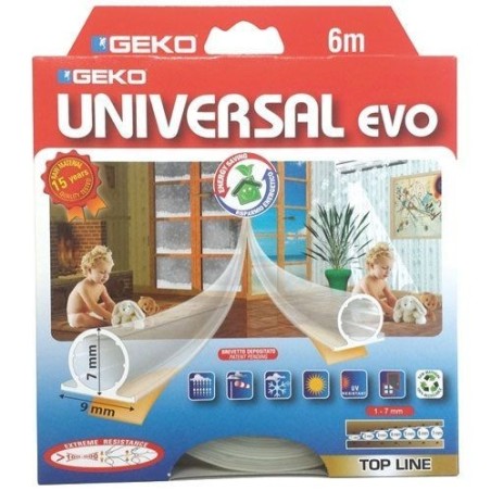 Joint adhésif universel thermoplastique 9x7x6mm transparent