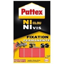 Ni clou ni vis 10 pastilles détachables
