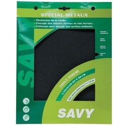 Toile émeri moyen par 3 Savy A