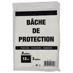 Bâche de protection  3x4m