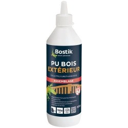 Colle bois PU extérieur biberon 500g