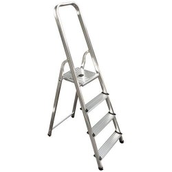 Escabeau aluminium decret 4 marches 2m77 eco