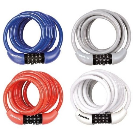 Antivol câble 1m80 x8mm à combinaison