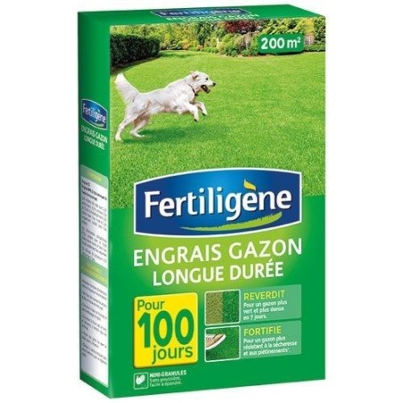 Engrais gazon longue durée 4kg 200m² /nc