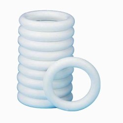 Anneau d.56 p/t d.28 x10 blanc