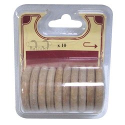Anneau d.42 pour barre d.20 brut blister de 10