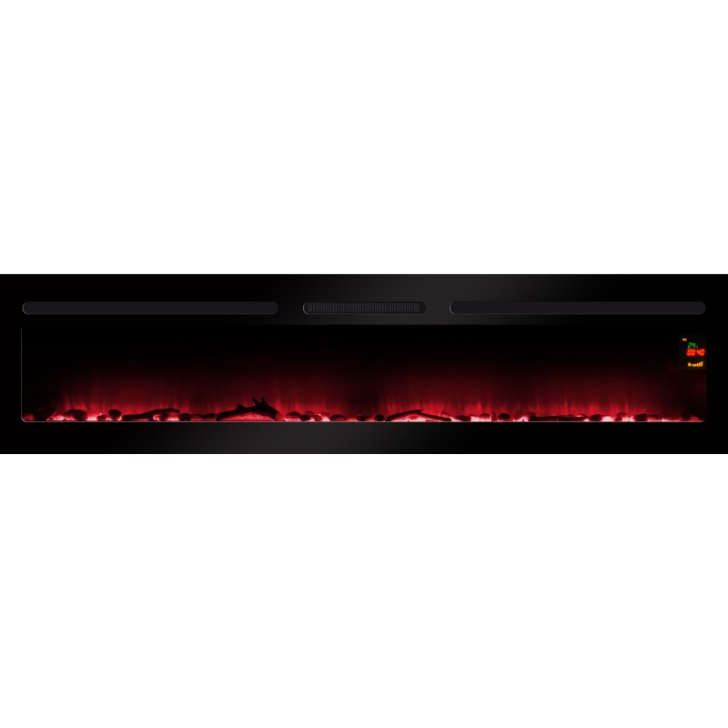 Cheminée décorative encastrable Elysée 5XL 182 cm