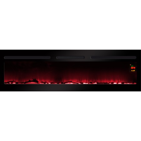 Cheminée décorative encastrable Elysée 3XL 152 cm