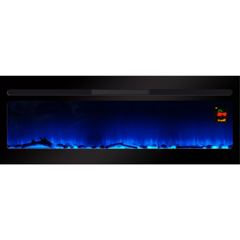 Cheminée décorative encastrable Elysée XXL 120 cm