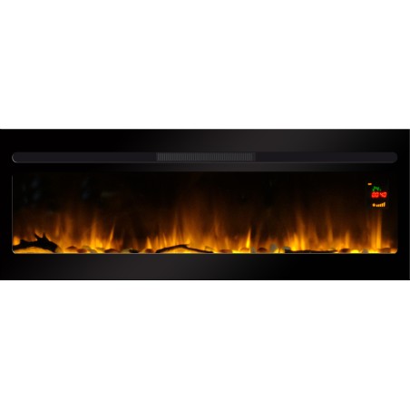 Cheminée décorative encastrable Elysée XXL 120 cm