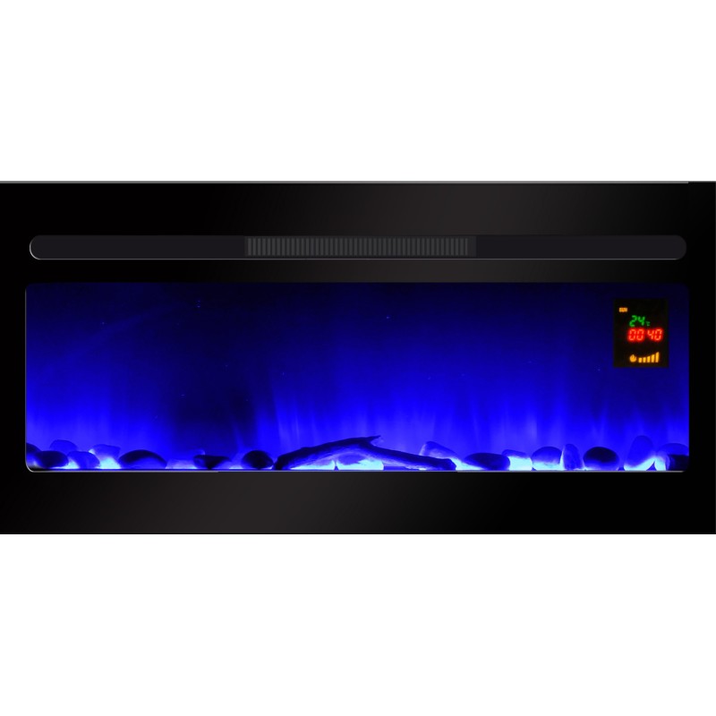 Cheminée décorative encastrable Elysée 90 cm