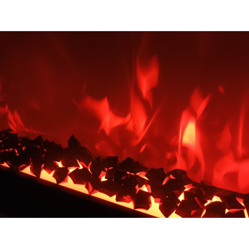 Pierre de synthèse en fibre de verre noire 500g