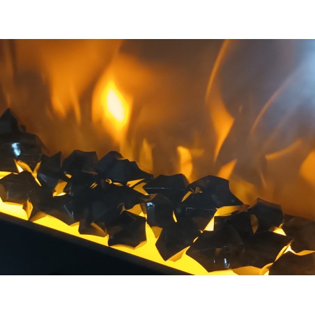 Pierre de synthèse en fibre de verre noire 500g