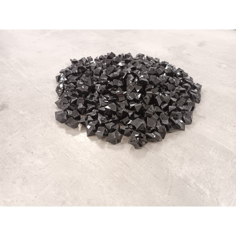 Pierre de synthèse en fibre de verre noire 500g
