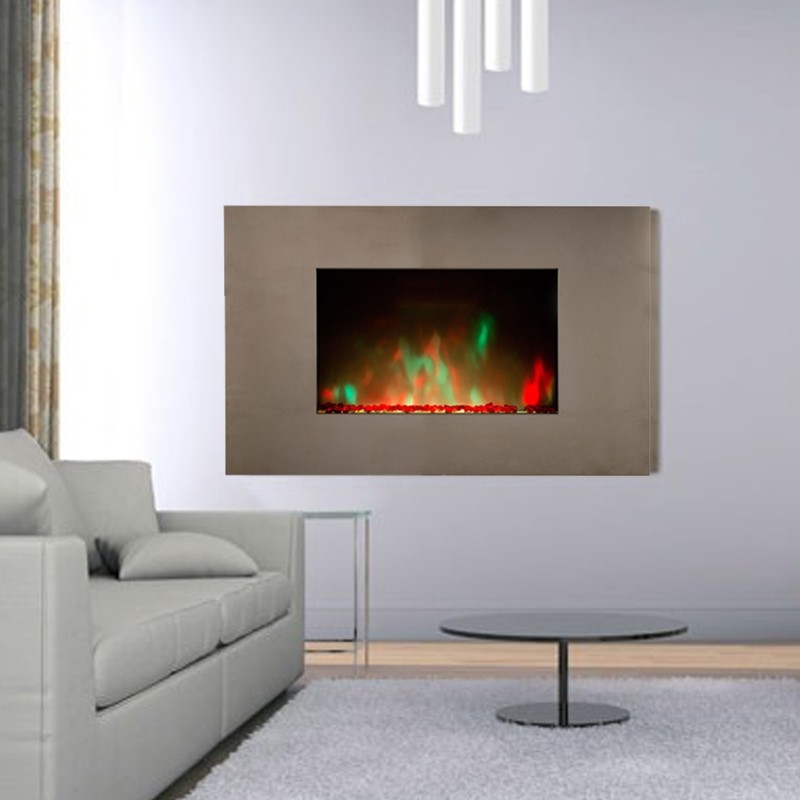 Cheminée décorative design Pure Inox