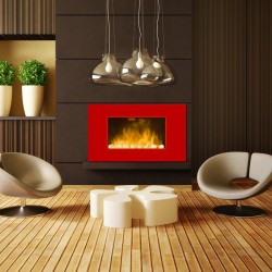 Cheminée décorative design Red Line