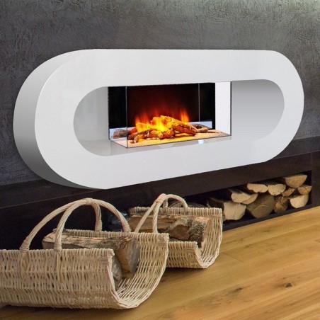 Cheminée décorative design Ovalia