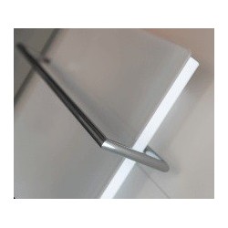 Barres sèche-serviettes - Pour radiateurs verticaux L 45 cm - Chromé
